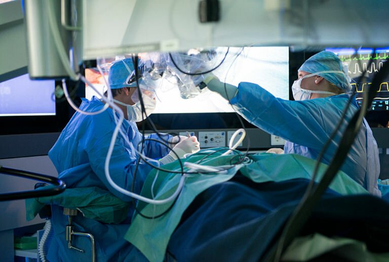 Operation in der ACQUA Klinik