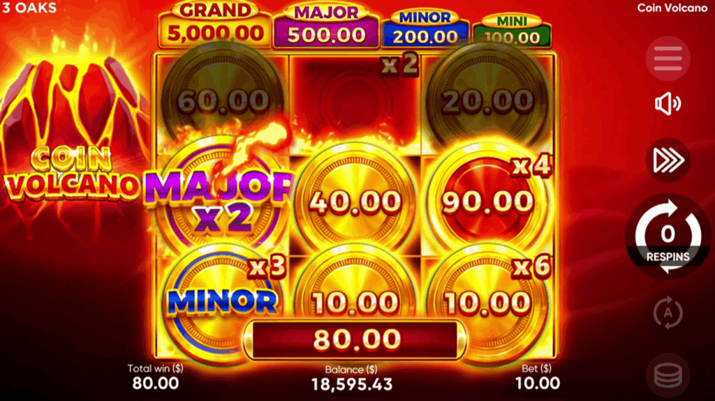 Coin Volcano demo